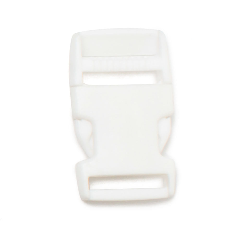 1" Side Release Buckle - White