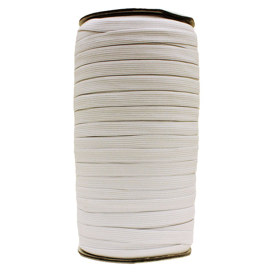 3/4" Elastic White(125M/Roll)