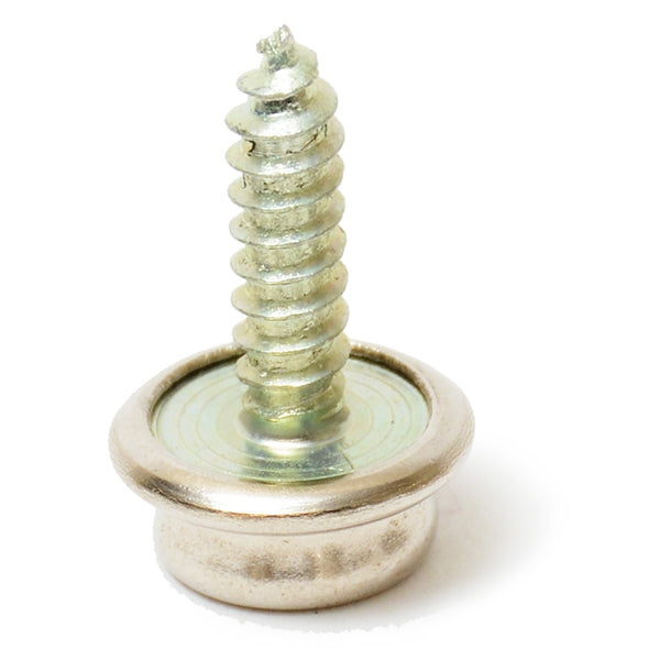 5/8 Steel Screw-Stud Brass/Nickel *NOT STAINLESS*