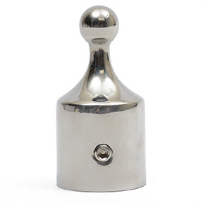 Ball & Socket 1" Outside Top Cap - SS