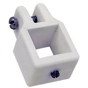 1" Square Jaw Slide White