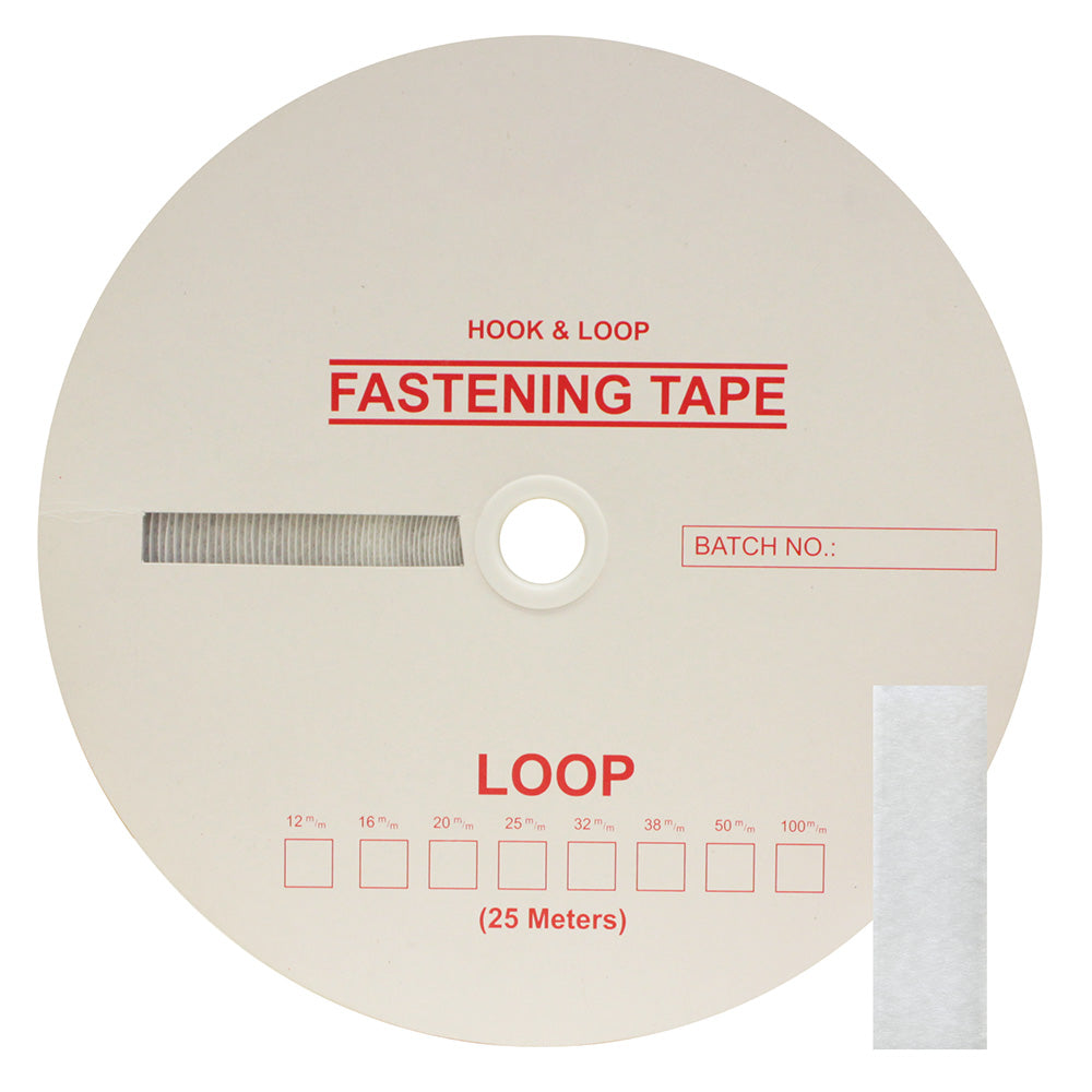 5/8" (16mm) Loop White