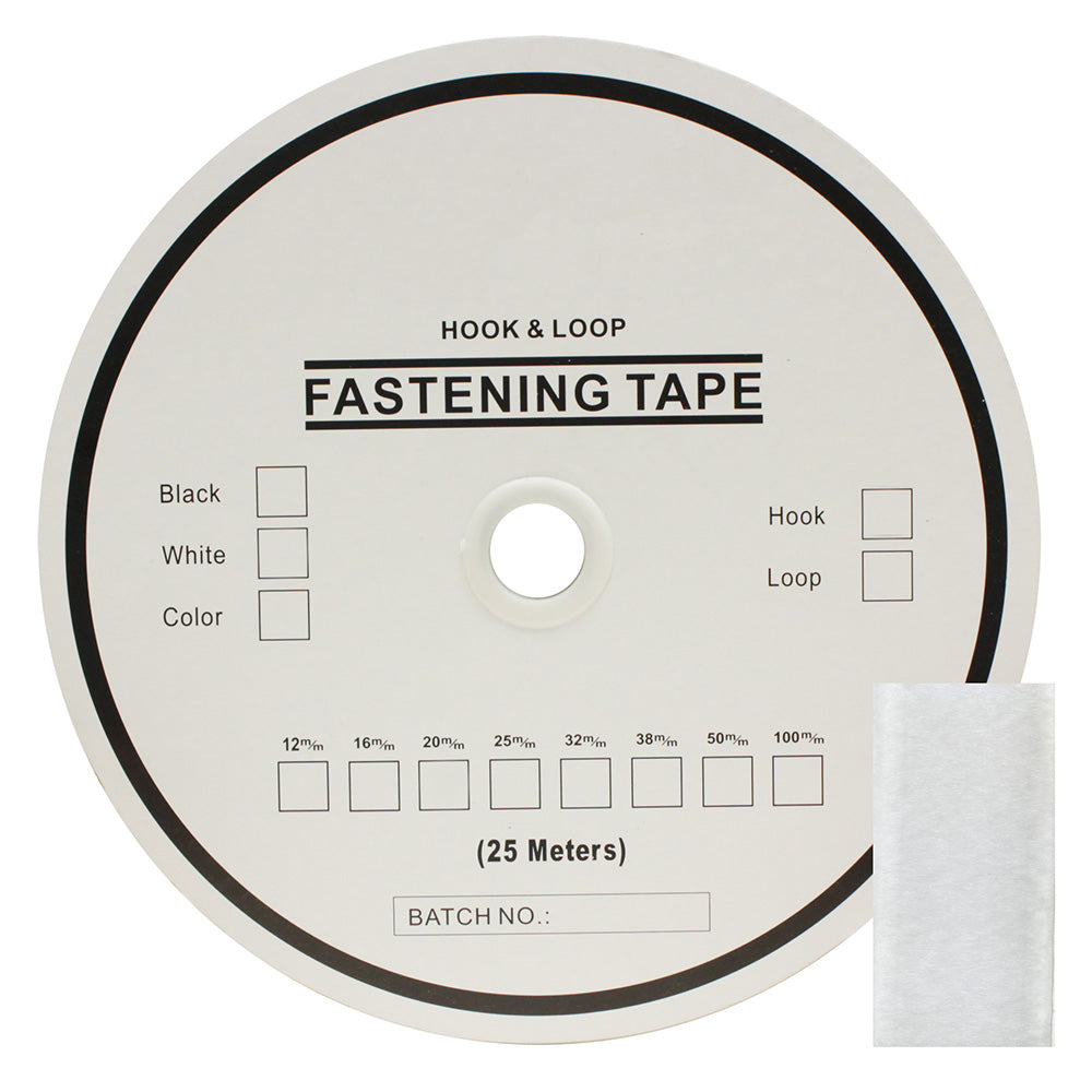 1" (25mm) Loop - White