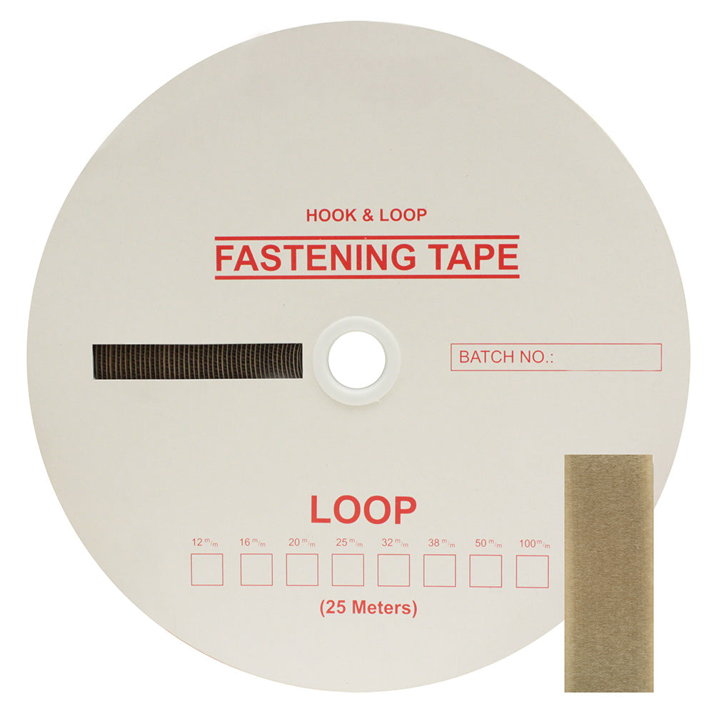 3/4" (20mm) Loop Beige