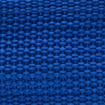 General purpose webbing for garment and bag applications. Polypropylene webbing has a softer hand but less strength than Nylon webbings., Product for indoor use only.