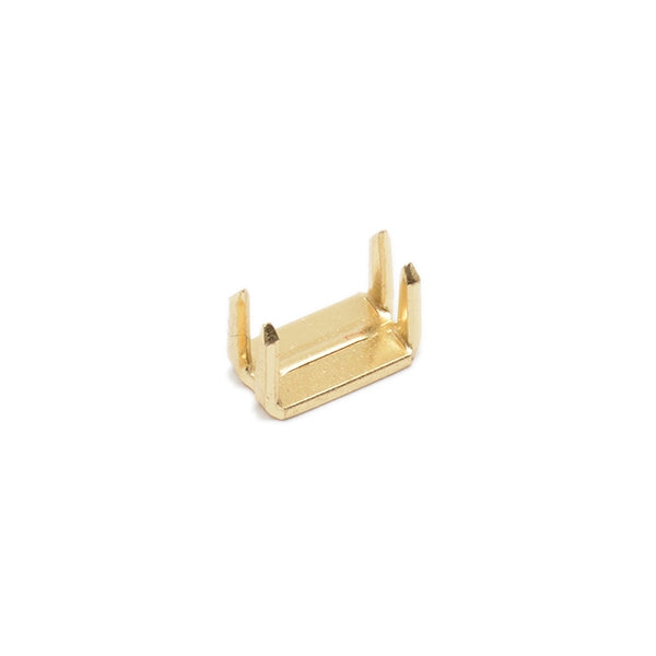 Bottom Stop used with #10 Brass Zipper Tape (Part# 9925)